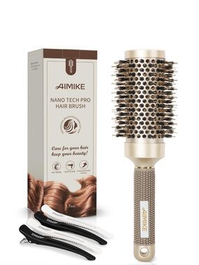 ✨GIVEAWAY✨ Gold Nano Tech Pro Round Hair Brush - Gold